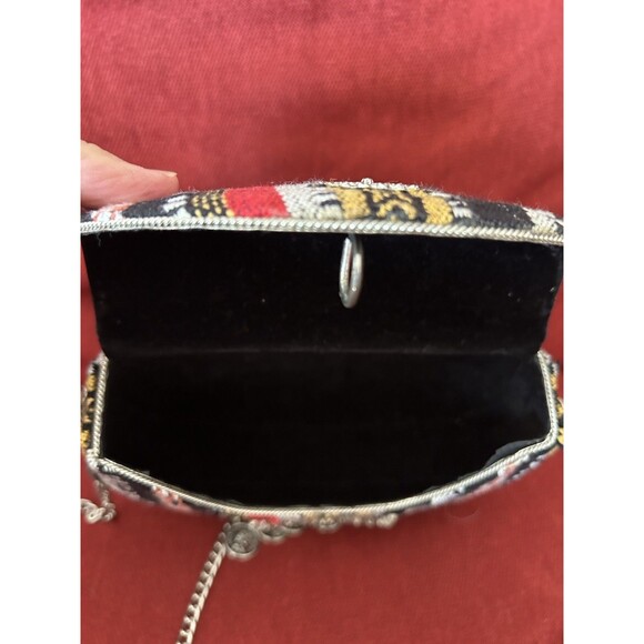 Boho Small Purse With Decorative Coin Embellishments - Picture 4 of 8